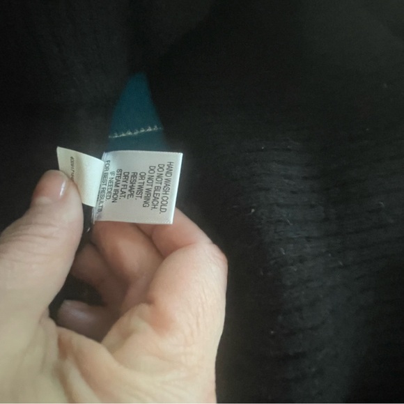 Apt. 9 Women's Black and Blue Argyle Cardigan - Picture 8 of 8